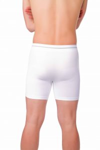 mens sports underwear white