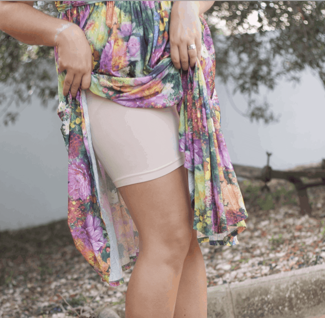 no inner thigh chafing when you wear dresses