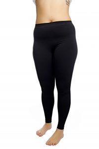 chaffree coolmax black leggings plus size up to a size 24