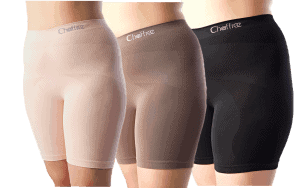 Chaffree anti chafing long leg knicker boxers giving sweat relief as protection against chafing