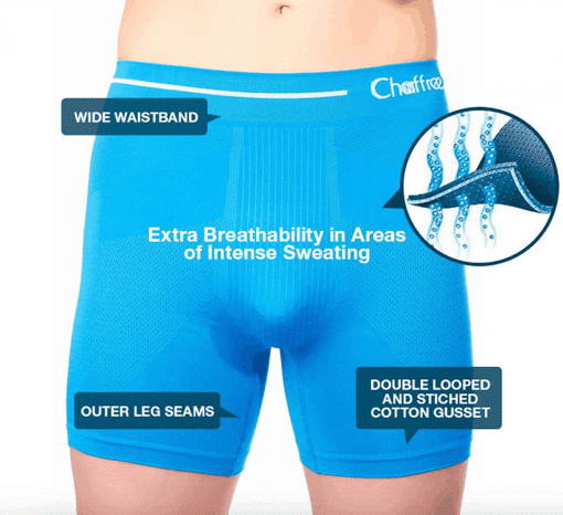 Mens anti chafing underwear, Breathable, moisture wicking