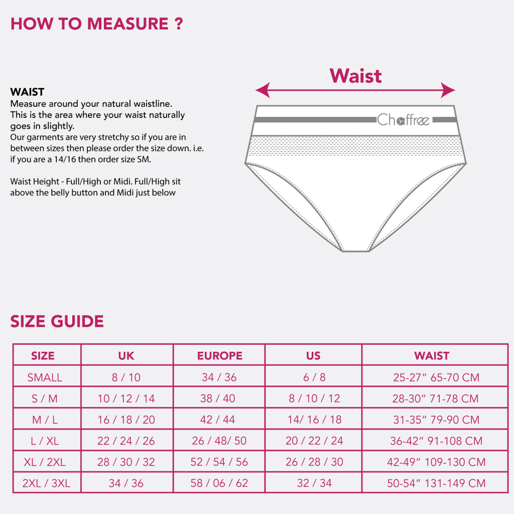 Womens Trouser Size Chart Uk