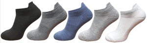 ankle socks with ankle support and protection mixed colours