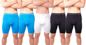 mixed pack mens boxer shorts, blue, white black