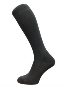 long black knee high socks coolmax moisture control
