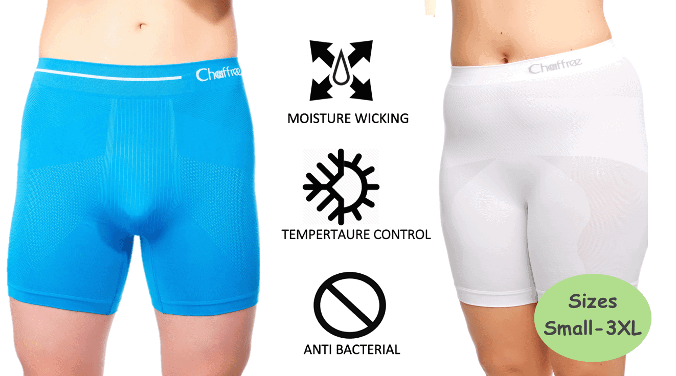 underwear to relieve groin sweating and chafing